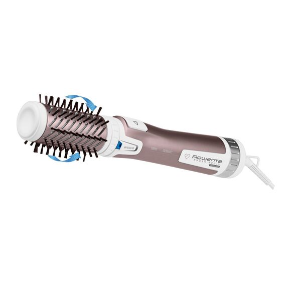 Rowenta Brush Activ Premium Care CF9540 Hot air brush Warm Aluminium, Metallic, White 1000 W 1.8 m Εργαλεία Μαλλιών Περιποίηση Μαλλιών