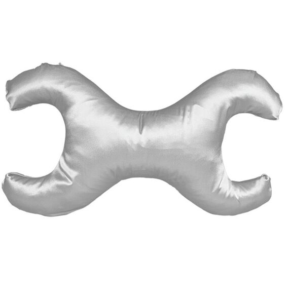 Save My Face - La Petite Small Pillow w. 100% Silk Cover Silver / Beauty Face Face Care