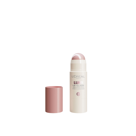 L'Oréal - Lumi Le Glass Highlighter Stick 620 Glassy Pink Ballet - Pink - 5 g / Beauty Πρόσωπο Μακιγιάζ