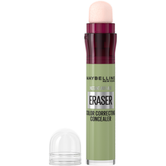 New York - Maybelline Instant Eraser Color Correcting Concealer - Green - 6,8 ml / Beauty Face Makeup
