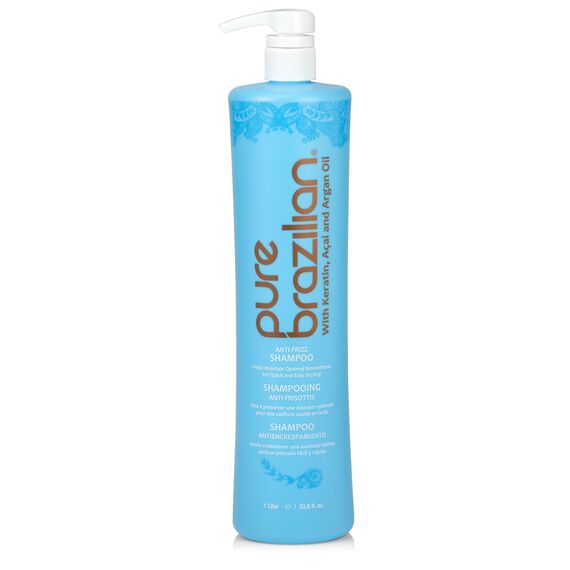 Pure Brazillian - Anti-Frizz Shampoo - 1000 ml / Beauty Shampoo Hair Care