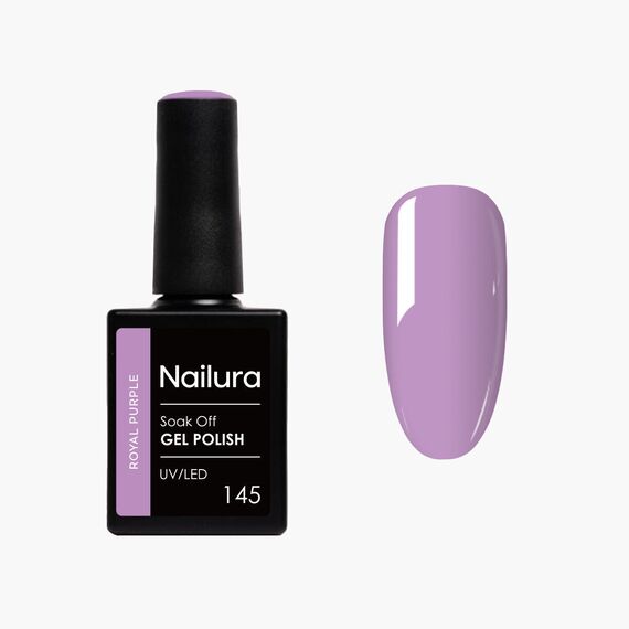 Nailura - Gel Polish 145 - Royal Purple - 10 ml / Beauty Nails Makeup