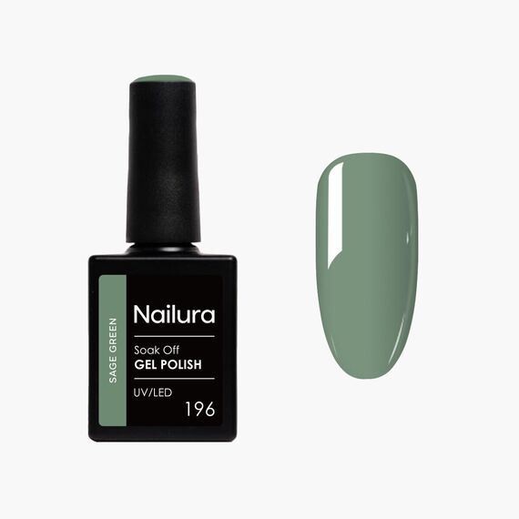Nailura - Gel Polish 196 - Sage Green - 10 ml / Beauty Νύχια Μακιγιάζ