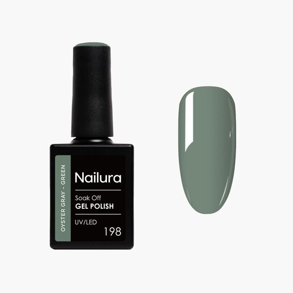Nailura - Gel Polish 198 - Oyster Gray Green - 10 ml / Beauty Νύχια Μακιγιάζ