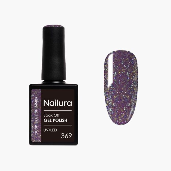 Nailura - Gel Polish 369 - Dusk Blue Shimmer - 10 ml / Beauty Νύχια Μακιγιάζ