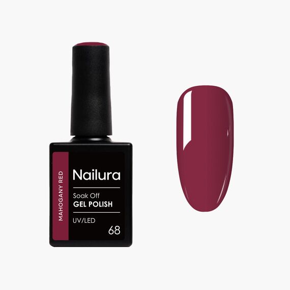 Nailura - Gel Polish 68 - Mahogany Red - 10 ml / Beauty Νύχια Μακιγιάζ