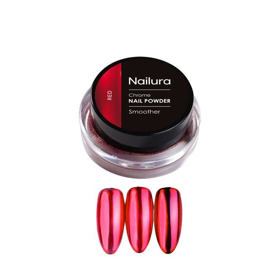 Nailura - Chrom Powder - Red / Beauty Νύχια Μακιγιάζ