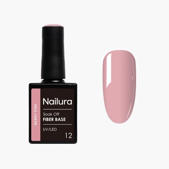 Nailura - Fiber Base - Berry Pink - 10 ml / Beauty Νύχια Μακιγιάζ