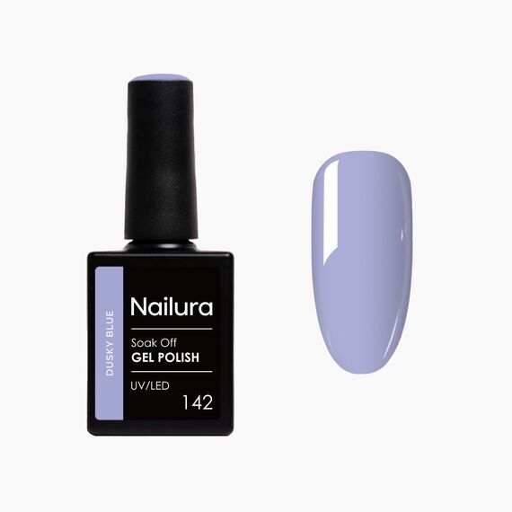 Nailura - Gel Polish 142 - Dusky Blue - 10 ml / Beauty Nails Makeup