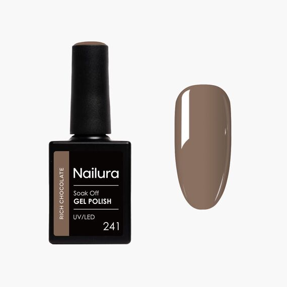 Nailura - Gel Polish 241 - Rich Chocolate - 10 ml / Beauty Νύχια Μακιγιάζ
