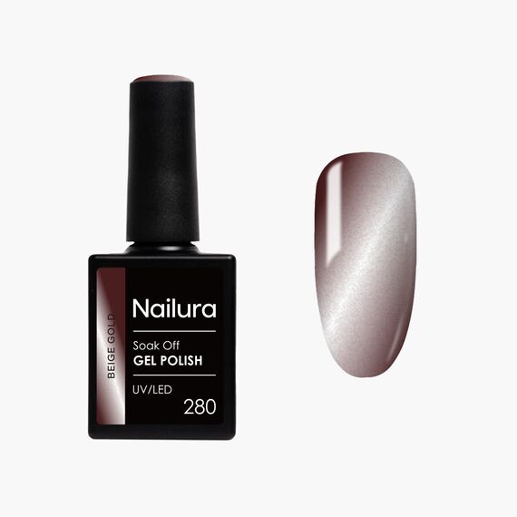 Nailura - Gel Polish 280 - Beige Gold - 10 ml / Beauty Νύχια Μακιγιάζ