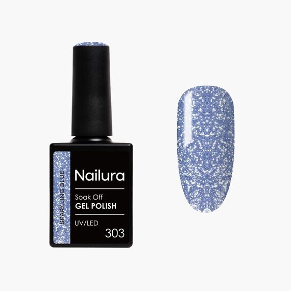 Nailura - Gel Polish 303 - Sparkling Blue - 10 ml / Beauty Νύχια Μακιγιάζ
