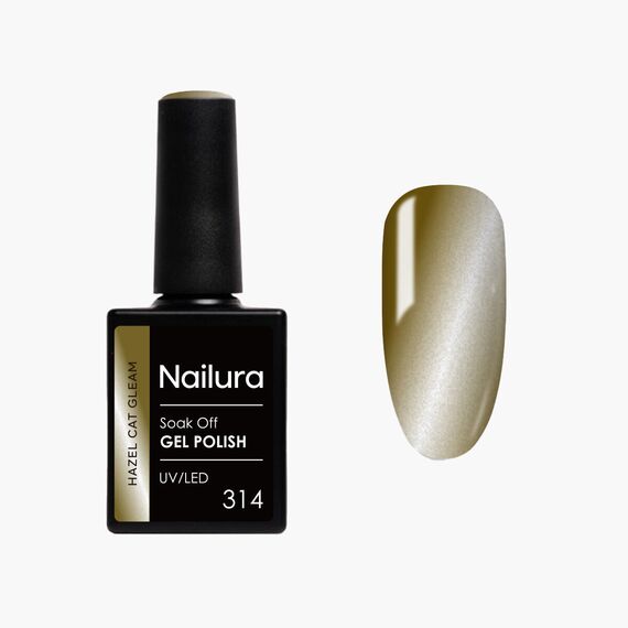 Nailura - Gel Polish 314 Hazel Cat Gleam - Hazelnut Brown - 10 ml / Beauty Nails Makeup