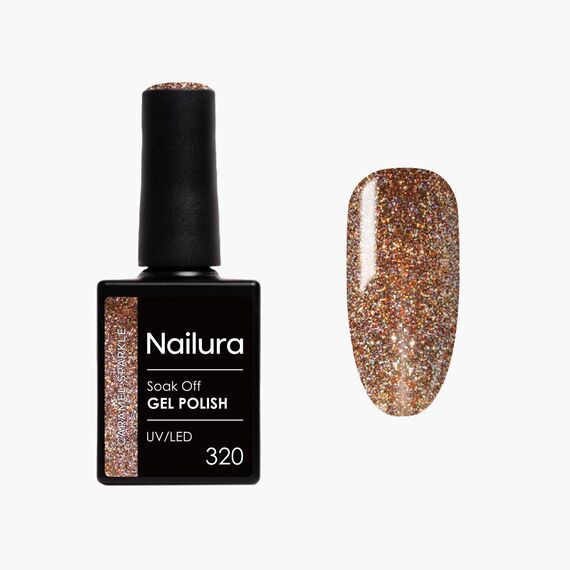 Nailura - Gel Polish 320 - Caramel Sparkle - 10 ml / Beauty Νύχια Μακιγιάζ