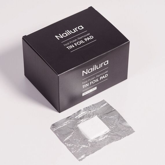 Nailura - Nail Polish Remover - Tin Foil Pad / Beauty Νύχια Μακιγιάζ