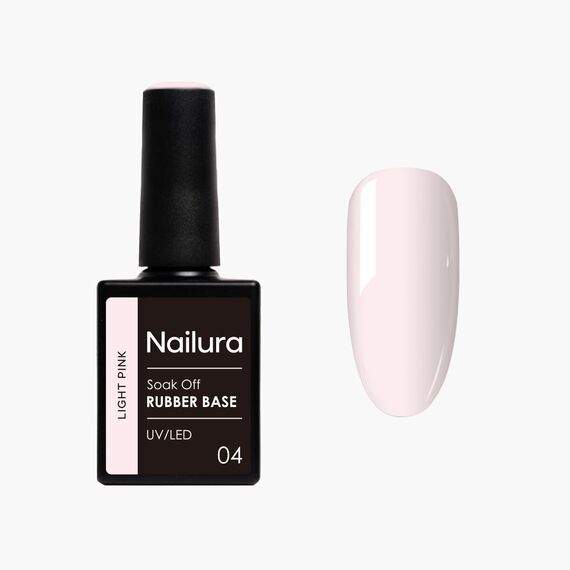 Nailura - Rubber Base 4 - Light Pink - 10 ml / Beauty Νύχια Μακιγιάζ