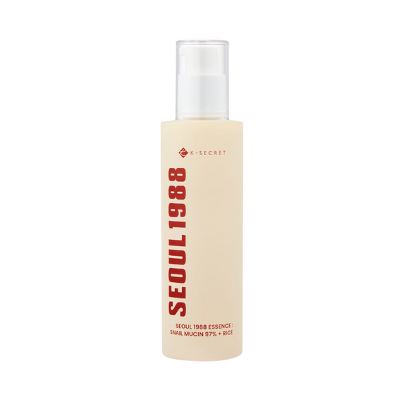 KSECRET - SEOUL 1988 Essence: Snail Mucin 97% + Rice - 100 ml / Beauty Face Face Care