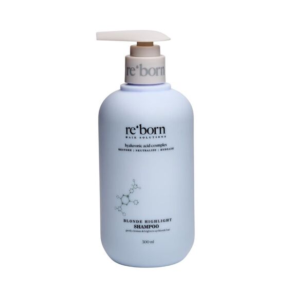 ReBorn - Blonde Highlight Shampoo - 300 ml / Beauty Γυναικεία Σαμπουάν Περιποίηση Μαλλιών