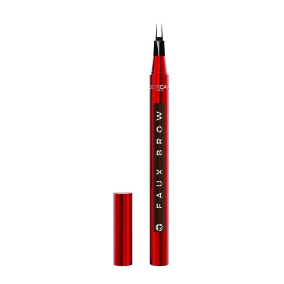 L'Oréal Paris - Infaillible Faux Brow Pen - 390 Dark Brunette / Beauty Face Makeup