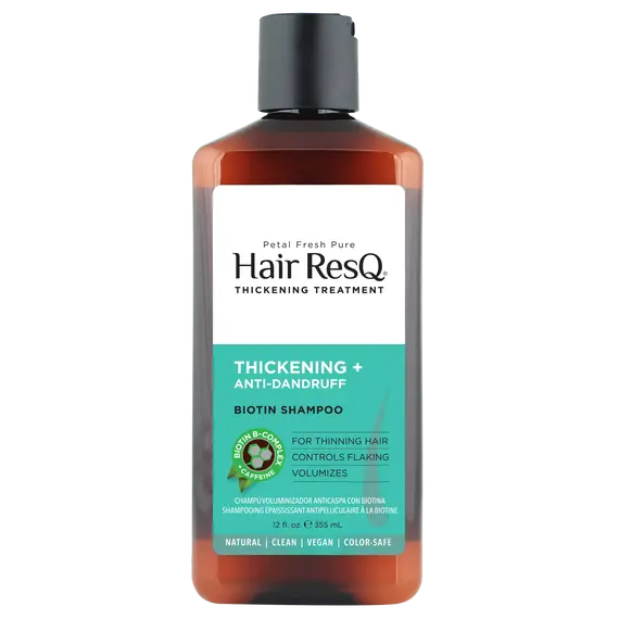 Petal Fresh - Hair ResQ Thickening Anti-Dandruff Shampoo - 355 ml. / Beauty Shampoo Hair Care