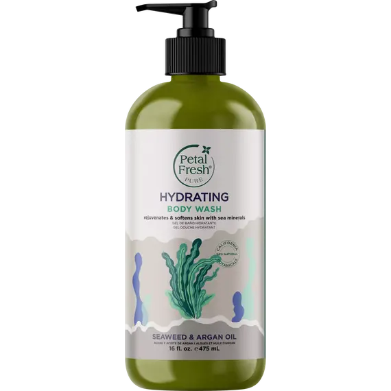 Petal Fresh - Pure Seaweed & Argan Oil Shower Gel 475 ml / Beauty Douche Bath & Body