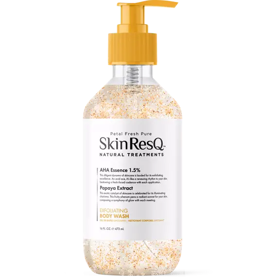 Petal Fresh - Skin ResQ Exfoliating Body Wash - 473 ml. / Beauty Douche Bath & Body