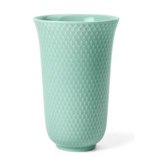 Lyngby Porcelæn - Rhombe Color Vase - 20cm - Aqua / Home and Kitchen Διακόσμηση Σπίτι & Κουζίνα