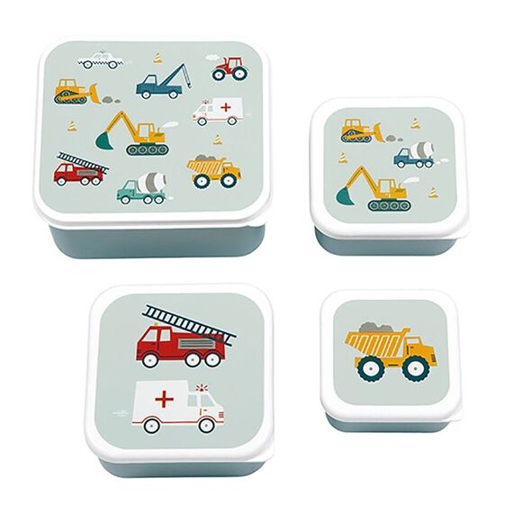 A little lovely company - Lunch & Snack Box Set - Vehicles / Home and Kitchen Kitchen Home & Kitchen
