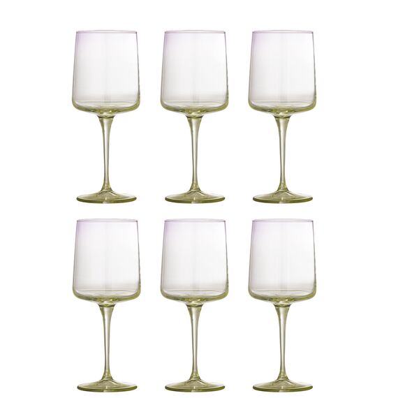 Bloomingville - Luciana Wine Glass - Purple / Home and Kitchen Κουζίνα Σπίτι & Κουζίνα