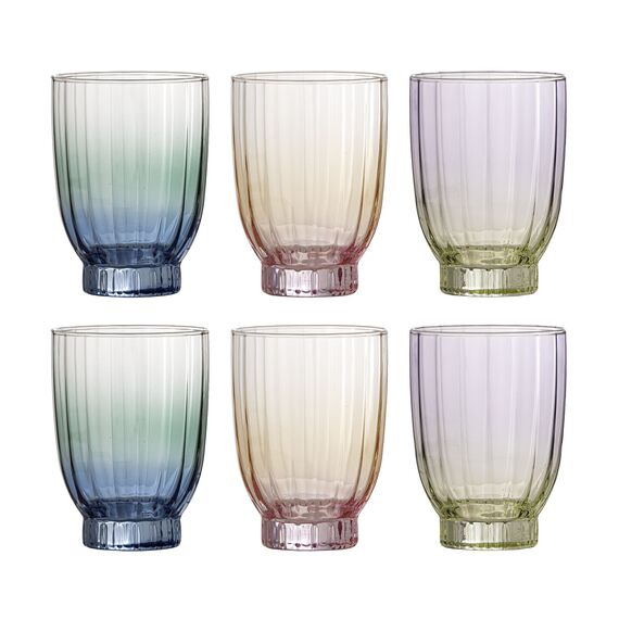 Bloomingville - Nicoline Drinking Glass - Multi / Home and Kitchen Κουζίνα Σπίτι & Κουζίνα