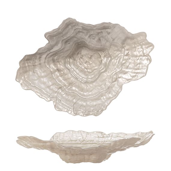 Bloomingville - Aiku Bowl - Nature - Glass / Home and Kitchen Διακόσμηση Σπίτι & Κουζίνα