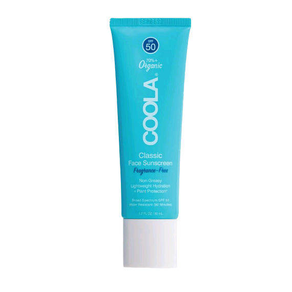 Coola - Classic Face Lotion Sunscreen White Tea SPF 50 - 50 ml / Beauty Face Face Care