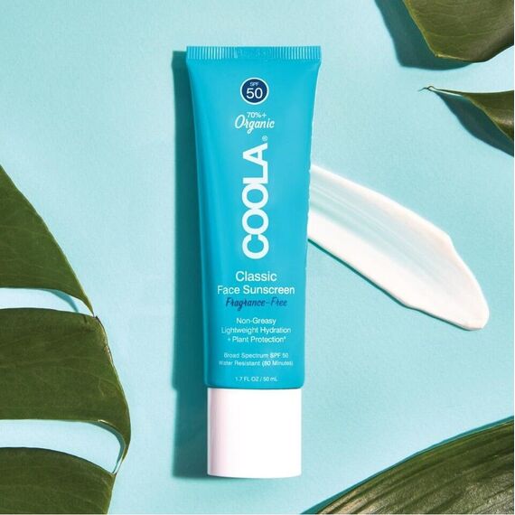 Coola - Classic Face Lotion Sunscreen White Tea SPF 50 - 50 ml / Beauty Face Face Care