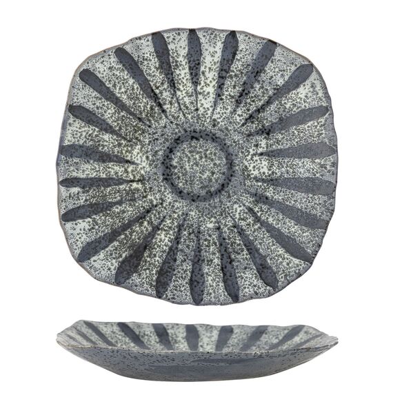 Creative Collection - Ramie Serving Plate - Grey - Stoneware / Home and Kitchen Διακόσμηση Σπίτι & Κουζίνα