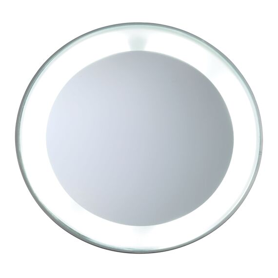 Tweezerman - Lighted 15x Magnifying Mirror - Compact and Portable / Beauty Tools & Accessories Makeup