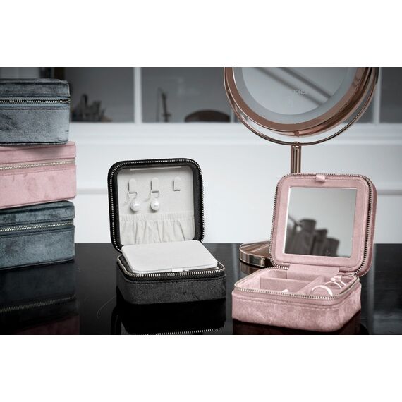 Gillian Jones - Jewelry box - Blue velour / Beauty Αταξινόμητα (Ομορφιά)