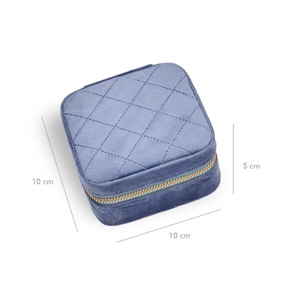 Gillian Jones - Jewelry box - Blue velour / Beauty Αταξινόμητα (Ομορφιά)