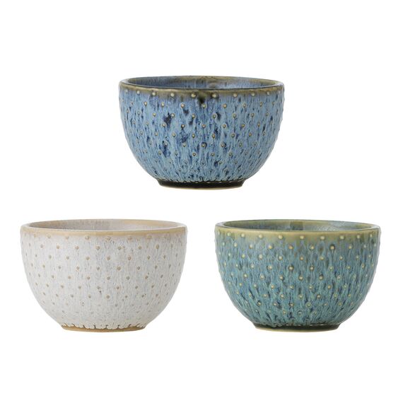 Bloomingville - Harriet Bowl - Blue - Stoneware / Home and Kitchen Κουζίνα Σπίτι & Κουζίνα