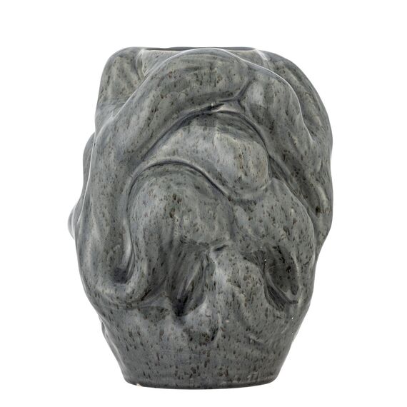Bloomingville - Vuelle Vase - Grey - Stoneware / Home and Kitchen Decor Home & Kitchen