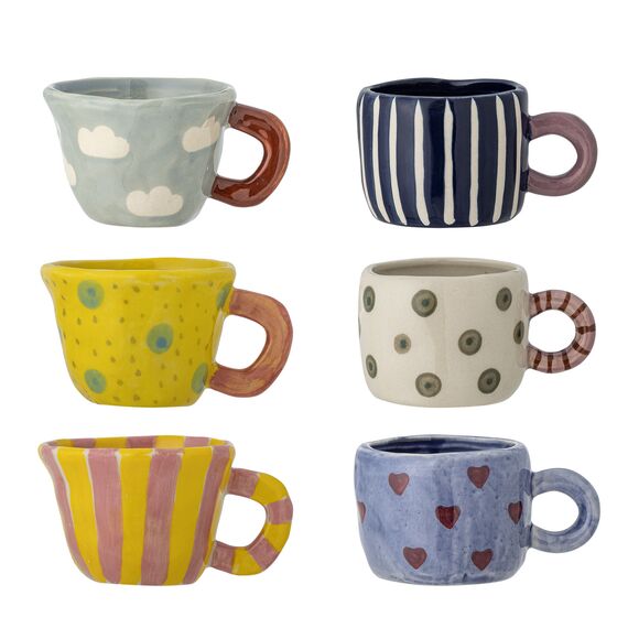 Bloomingville - Nini Cup - Multi - Stoneware / Home and Kitchen Κουζίνα Σπίτι & Κουζίνα