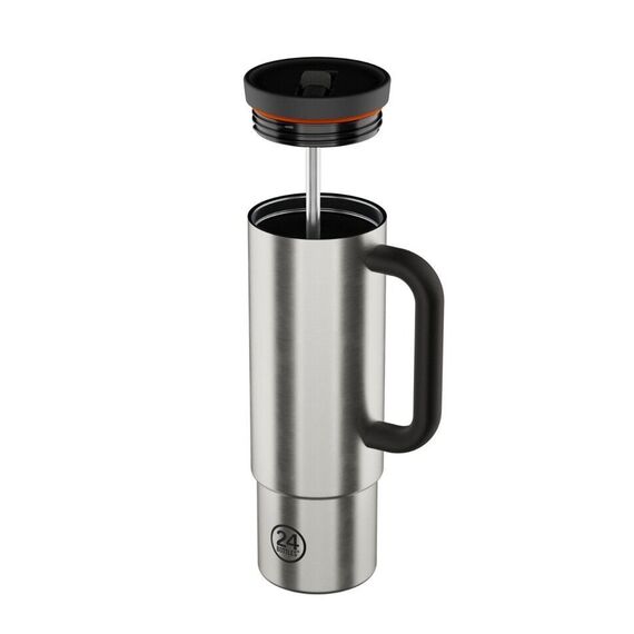 24Bottles - Straw Cup - Brushed Steel - 800 ml / Home and Kitchen Kitchen Home & Kitchen