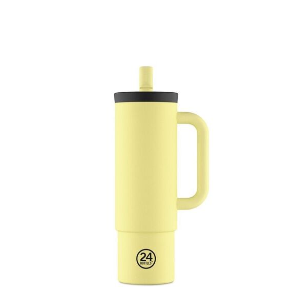 24Bottles - Straw Cup - Citrus - 800 ml / Home and Kitchen Κουζίνα Σπίτι & Κουζίνα