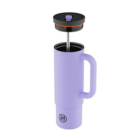 24Bottles - Straw Cup - Erica - 800 ml / Home and Kitchen Κουζίνα Σπίτι & Κουζίνα