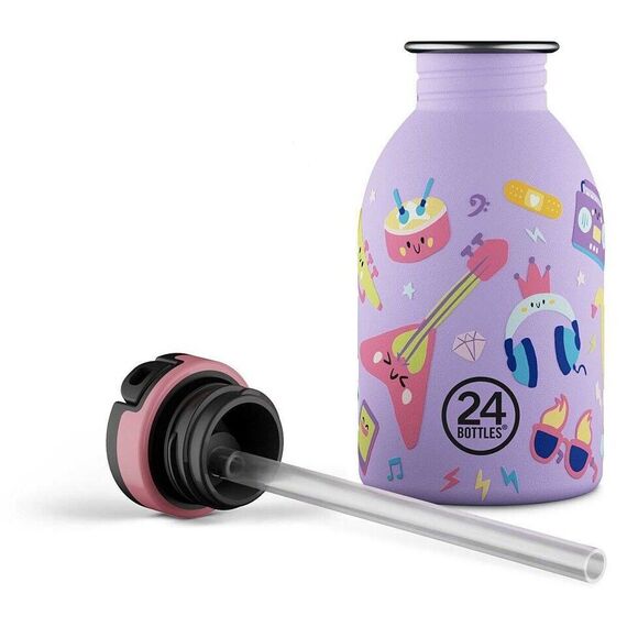24Bottles - Urban Bottle Music Friends - Lilla - 250 ml / Home and Kitchen Kitchen Home & Kitchen