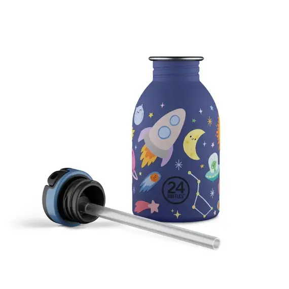 24Bottles - Urban Bottle - Space Friends - Blå - 250 ml / Home and Kitchen Kitchen Home & Kitchen