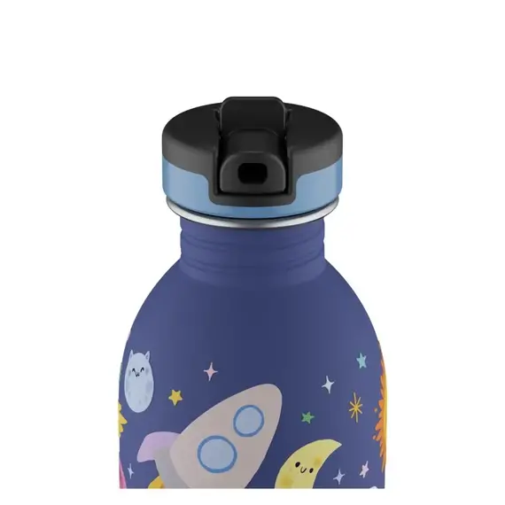 24Bottles - Urban Bottle - Space Friends - Blå - 250 ml / Home and Kitchen Kitchen Home & Kitchen