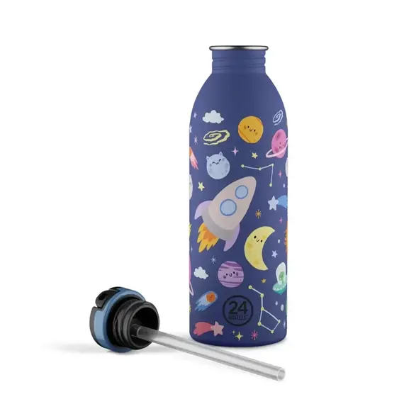 24Bottles - Urban Bottle - Space Friends - Blå - 500 ml / Home and Kitchen Kitchen Home & Kitchen