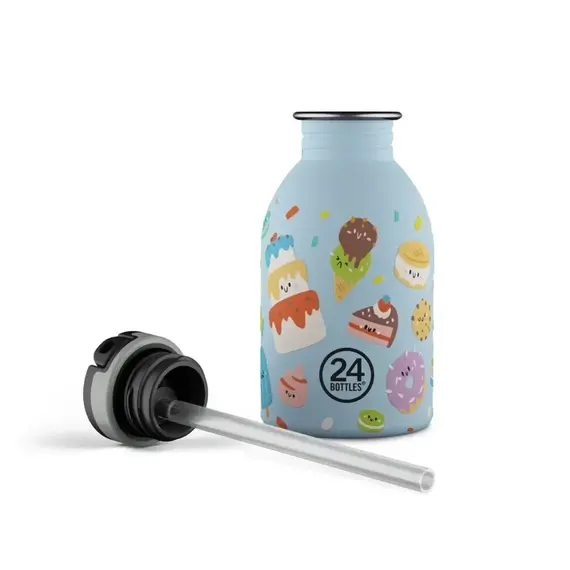 24Bottles - Urban Bottle - Sweet Friends - Blå - 250 ml / Home and Kitchen Kitchen Home & Kitchen