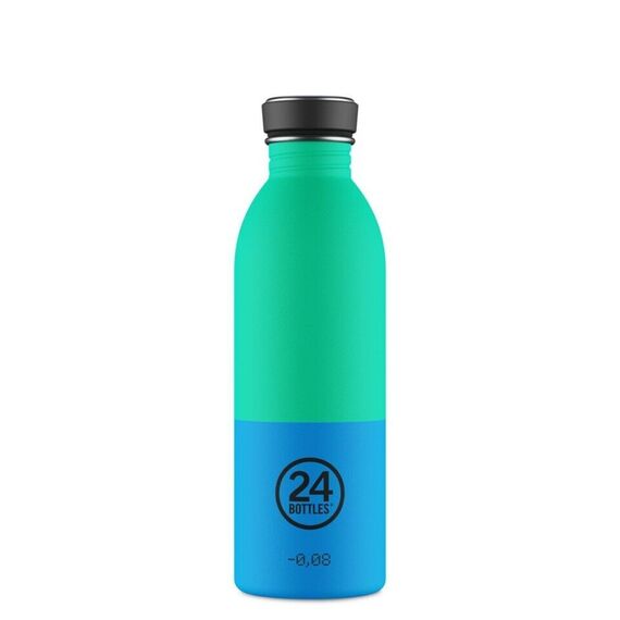 24Bottles - Urban Bottle - Wave - Blå, Grøn - 500 ml / Home and Kitchen Kitchen Home & Kitchen