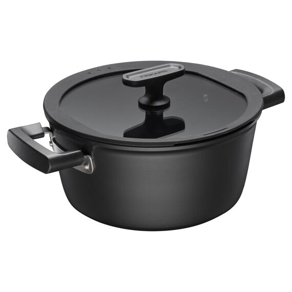 Fiskars - Hard Face Pot 3.5 L with Lid / Home and Kitchen Κουζίνα Σπίτι & Κουζίνα